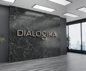 Wall Logo Mockup