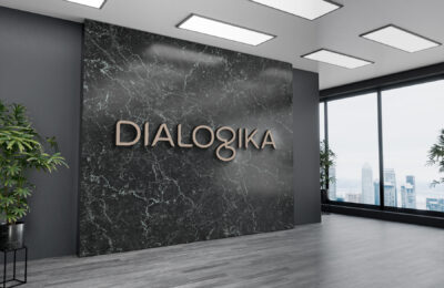 Wall Logo Mockup
