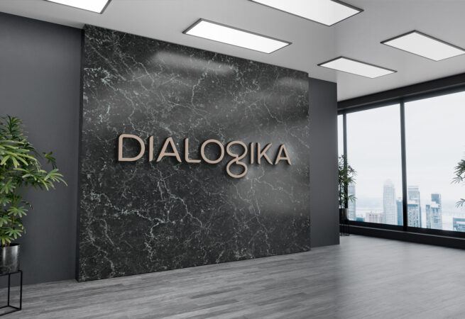Wall Logo Mockup