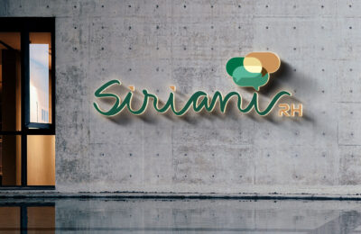 Wall Logo Mockup